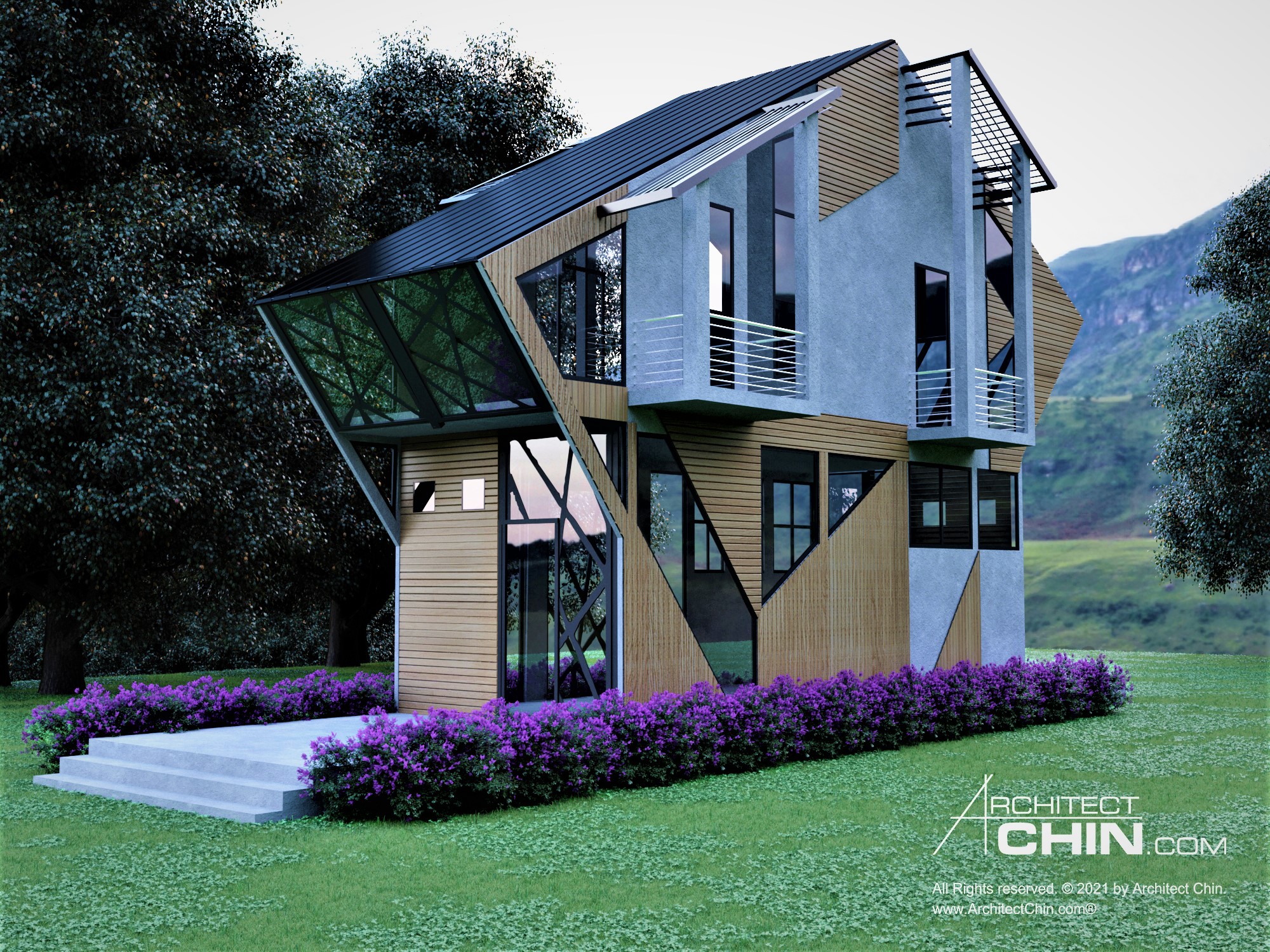 hibiscus tiny house design