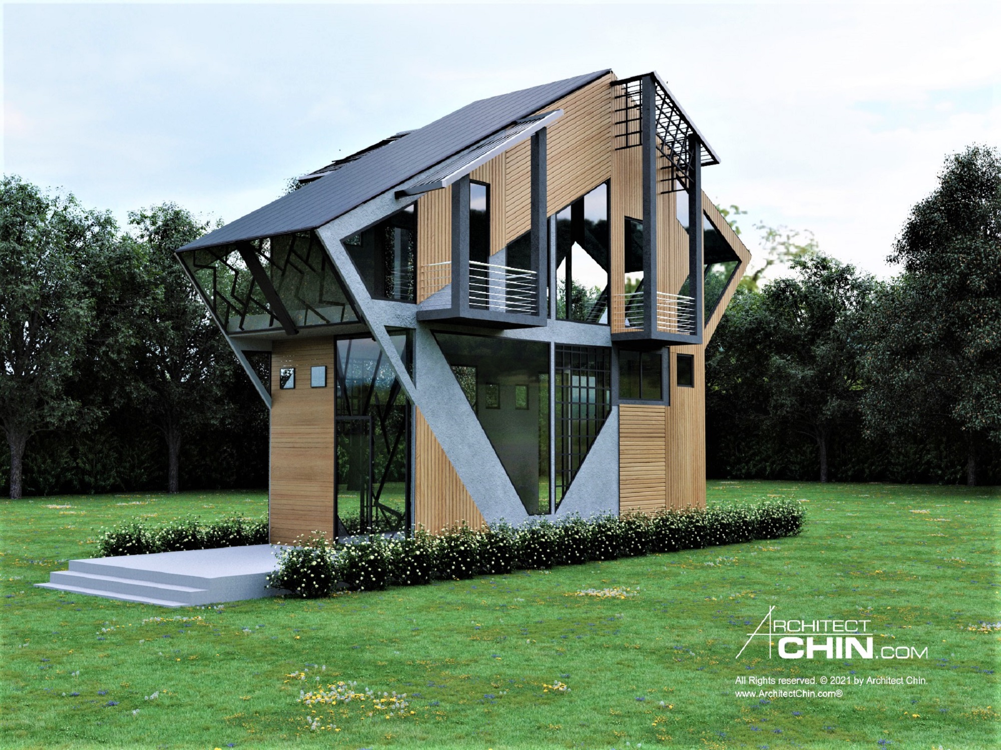 hibiscus tiny house design